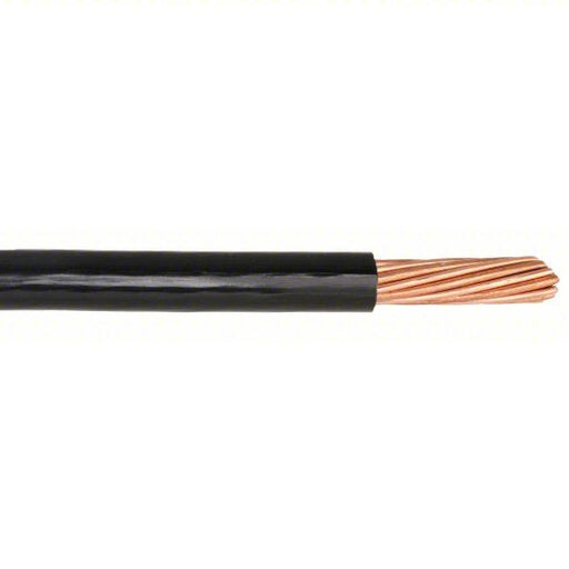 Southwire 20502101 Building Wire, THHN, 2 AWG, 500 ft, Black, Nylon Jacket, PVC Insulation - KVM Tools Inc.KV5ZG89