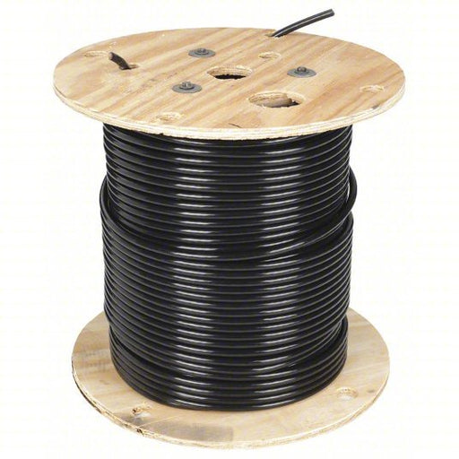Southwire 20502101 Building Wire, THHN, 2 AWG, 500 ft, Black, Nylon Jacket, PVC Insulation - KVM Tools Inc.KV5ZG89