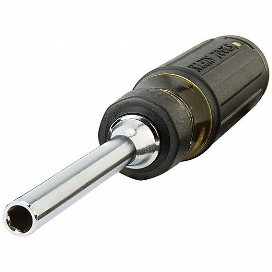 Klein 32305 Multi-Bit Screwdriver: #0/#1/1/4 in/#2/#3/3/16 in/T10/T15/T20/T25 Tip Size, 14 Tips - KVM Tools Inc.KV60KN77