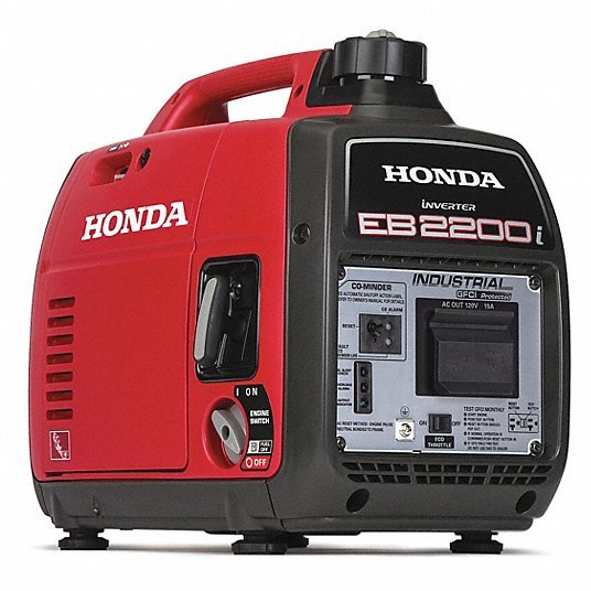 Honda EB2200ITAN 1800 W Watt Inverter Generator , 0.95 gal , Gasoline