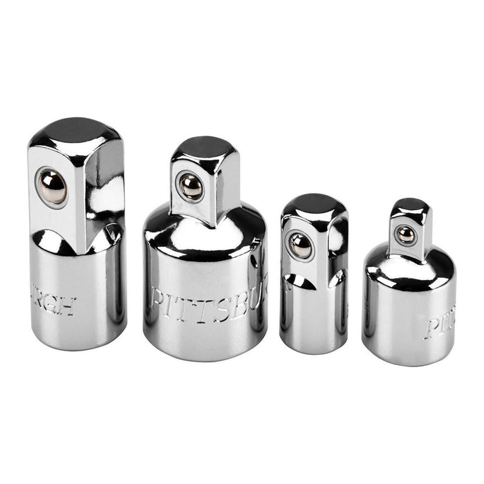 Pittsburgh 62851 High Visibility Socket Adapter Set, 4-Piece - KVM Tools Inc.KVHF62851