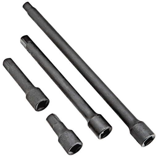 Pittsburgh 67926 3/8 in. Drive Impact Extension Set, 4 Piece - KVM Tools Inc.KVHF67926