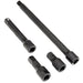 Pittsburgh 67972 1/2 in. Drive Impact Socket Extension Set, 4 Piece - KVM Tools Inc.KVHF67972