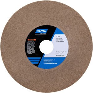 Norton 07660788286 Bench & Pedestal Grinding Wheel: 8″ Dia, 1″ Thick, 1″ Hole Dia, Aluminum Oxide - KVM Tools Inc.KV6A090