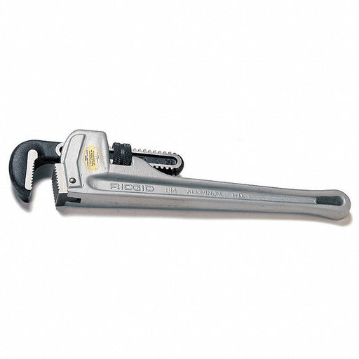Ridgid 814/31095 Pipe Wrench, Straight, Aluminum, 14 in L, 2 in Jaw Capacity - KVM Tools Inc.KV6A651