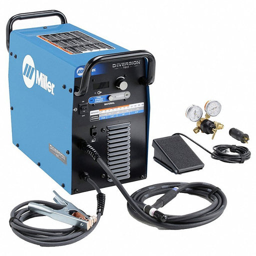 Miller 907627 Tig Welder, Diversion 180 Series, 120/240V AC, 180 Max. Output Amps - KVM Tools Inc.KV6DLX2