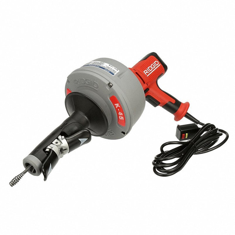Ridgid K-45AF 50 ft. (Cable) Corded Drain Cleaning Machine, 115V - KVM Tools Inc.KV6DNX7