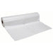 Polar Plastics W124 Construction Film Std Duty, 4 mil Thick, 12 ft Wd, 100 ft Lg, White, Polyethylene - KVM Tools Inc.KV21XR56