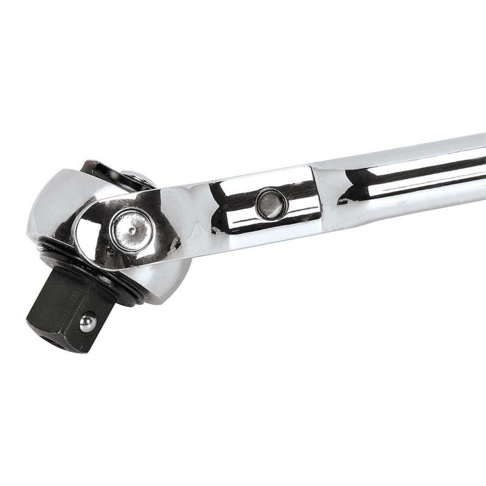Pittsburgh 70151 1/4 in. Drive Quick-Release Swivel Head Ratchet - KVM Tools Inc.KVHF70151