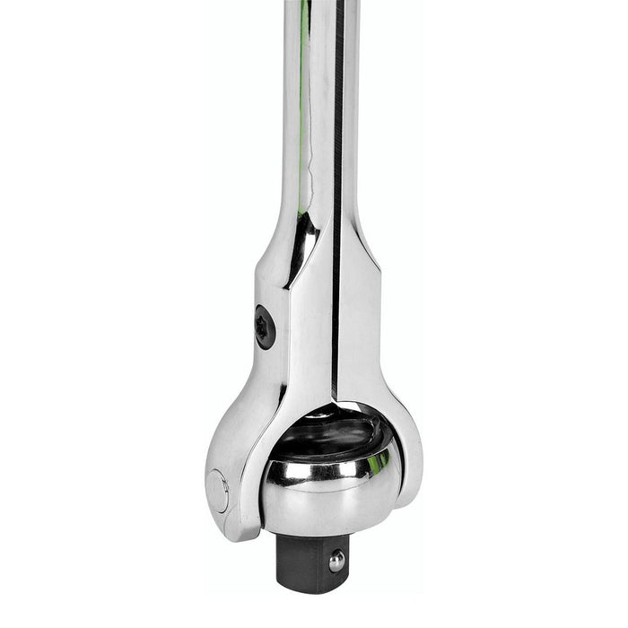 Pittsburgh 70151 1/4 in. Drive Quick-Release Swivel Head Ratchet - KVM Tools Inc.KVHF70151