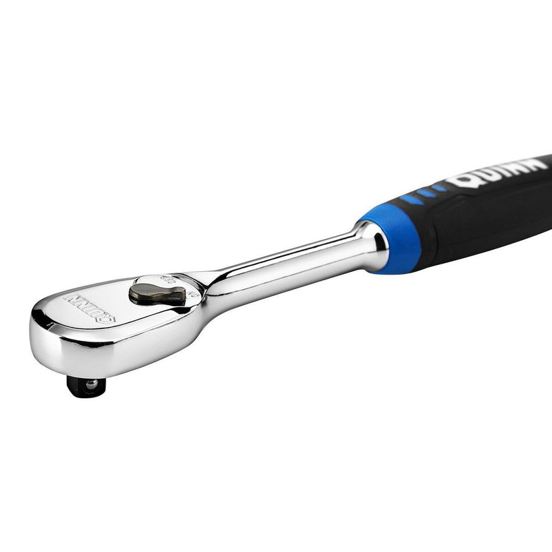 Quinn 70590 1/4 in. Drive Low-Profile Sealed-Head Ratchet - KVM Tools Inc.KVHF70590
