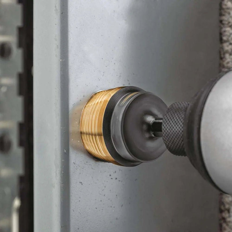 Dewalt DWA1789IR Step Drill Bit 2 Hole Sizes, 7/8 in to 1 1/8 in, 3/4 in Step Increments, Hex Shank - KVM Tools Inc.KV34D733