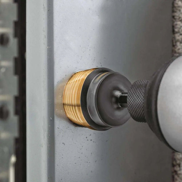 Dewalt DWA1789IR Step Drill Bit 2 Hole Sizes, 7/8 in to 1 1/8 in, 3/4 in Step Increments, Hex Shank - KVM Tools Inc.KV34D733