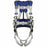 3M DBI-Sala 1401048 Harness, Vest Style, XL, Polyester, Gray - KVM Tools Inc.KV788G86
