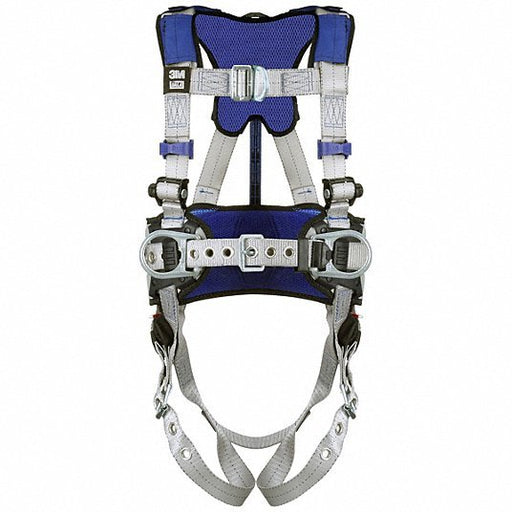 3M DBI-Sala 1401048 Harness, Vest Style, XL, Polyester, Gray - KVM Tools Inc.KV788G86