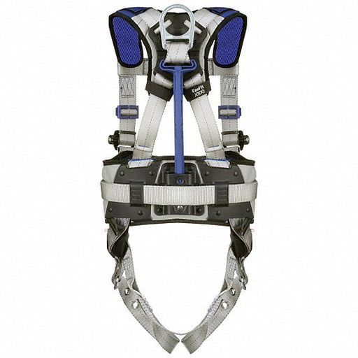 3M DBI-Sala 1401048 Harness, Vest Style, XL, Polyester, Gray - KVM Tools Inc.KV788G86