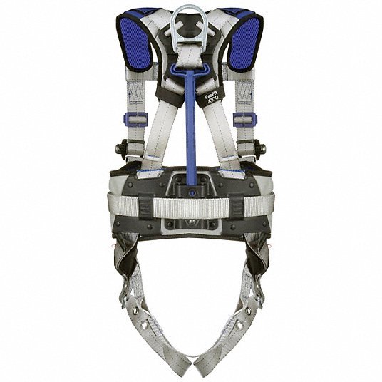3M DBI-Sala 1401048 Harness, Vest Style, XL, Polyester, Gray - KVM Tools Inc.KV788G86