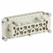 Harting 09330162701 Industrial Rectangular Connector Insert Han® E, Screw, Female, 16 A Current Rating, Gray - KVM Tools Inc.KV793XG1