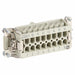 Harting 09330162701 Industrial Rectangular Connector Insert Han® E, Screw, Female, 16 A Current Rating, Gray - KVM Tools Inc.KV793XG1
