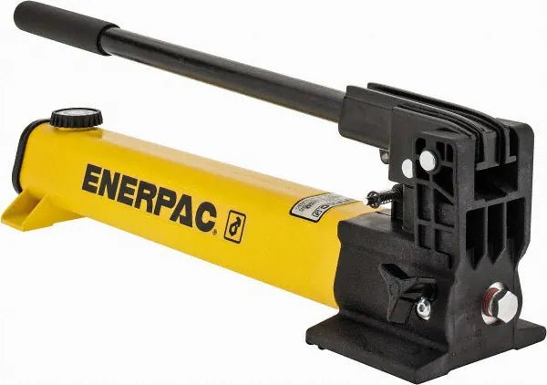 Enerpac P392 Two Speed, Lightweight Hydraulic Hand Pump, 55 in3 Usable Oil - KVM Tools Inc.KV80021660