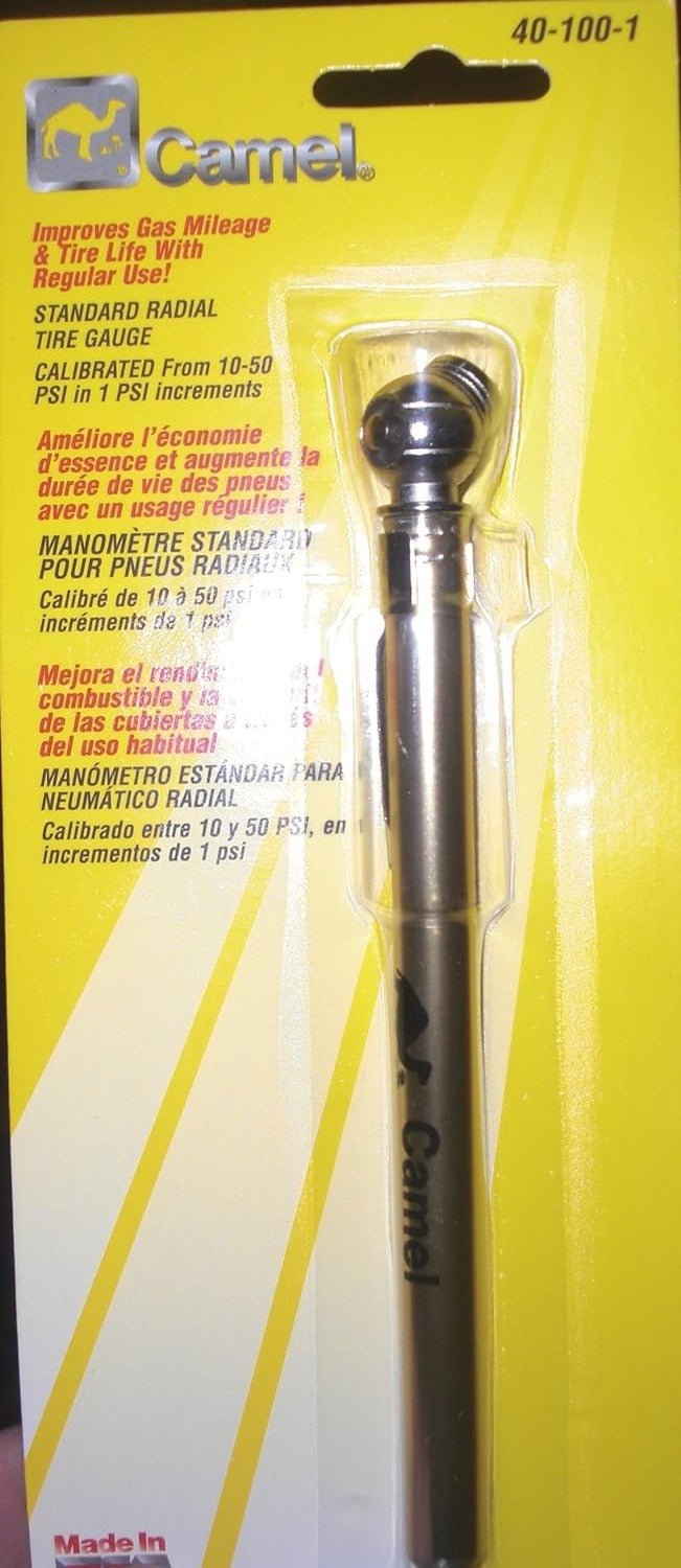 Camel Tire 401001 Alum Pencil Tire Gauge — KVM Tools Inc.