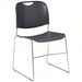 National 8502 Stacking Chair, Polypropylene Seat, No Arm, Gray, PK4 - KVM Tools Inc.KV9RND9
