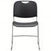 National 8502 Stacking Chair, Polypropylene Seat, No Arm, Gray, PK4 - KVM Tools Inc.KV9RND9
