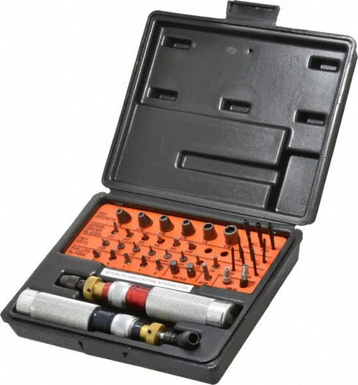 Utica KT-130 Torque Driver Set, 1/4", 20 to 100 in.-oz. - KVM Tools Inc.KV4RZP6