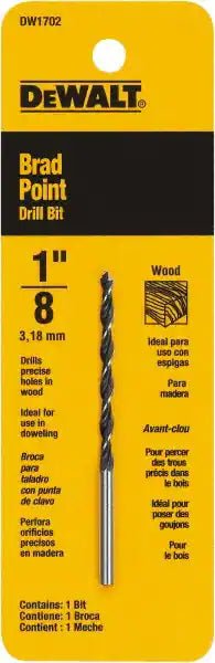 DeWalt DW1702 Wood Drilling Bit: 2 3/4 in Overall Lg - KVM Tools Inc.KV5TE19