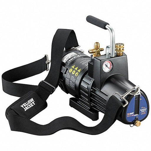 Yellow Jacket 93790 Refrigerant Evacuation Pump 11 cfm Displacement, 1/2 hp HP, 15 micron, 28.4 lb Wt - KVM Tools Inc.KV788WE1