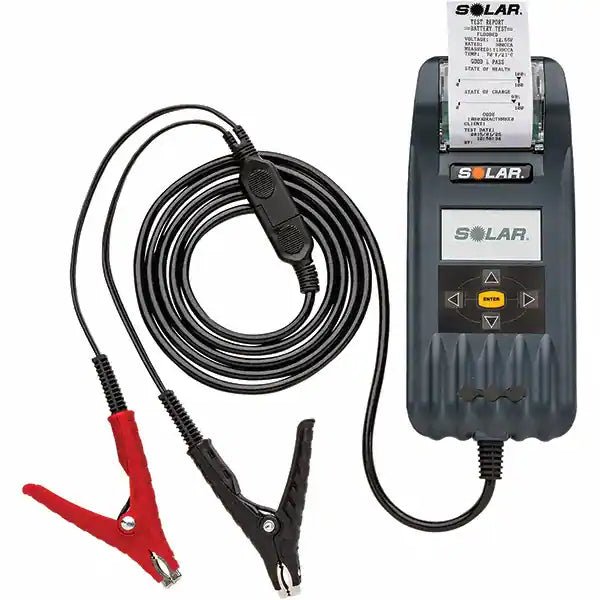 Solar BA427 Automotive Battery Testers Digital Battery and System Tester with Integrated Printer - KVM Tools Inc.KV95823456