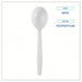 Boardwalk BWKSSHWPPWIW Disposable Soup Spoon White, Heavy-Wt, Plastic, Wrapped, 1,000 PK - KVM Tools Inc.KV799LL9