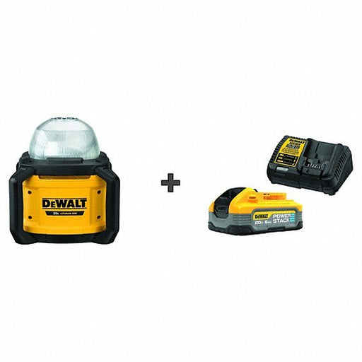 DeWalt DCL074 Job Site Light, 20.0V, Battery Included - KVM Tools Inc.KV387ZN0