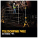 Dewalt DCL079R1 Cordless Tripod Light 20V MAX, Battery Included, 3,000 lm Max., 3 Modes, 88 in Max. Ht - KVM Tools Inc.KV423K72