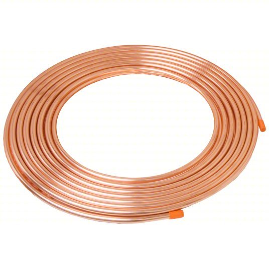 Streamline 655R ACR Copper Tubing, 3/8 in Outside Dia, 50 ft, Coil, Se