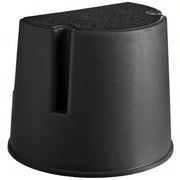 Rubbermaid FG252300BLA Step Stool, 350 lb. Capacity, Plastic, Black - KVM Tools Inc.KV124U45