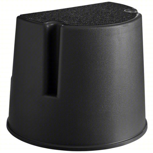 Rubbermaid FG252300BLA Step Stool, 350 lb. Capacity, Plastic, Black - KVM Tools Inc.KV124U45