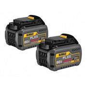 DeWalt DCB606-2 20V DC/60V DC/120V DCV Li-Ion Battery, 6Ah Capacity, 2-Piece - KVM Tools Inc.KV48XP90