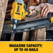 Dewalt DCN21PLM1 20V MAX XR Lithium-Ion Cordless 2-Speed 21° Plastic Collated Framing Nailer Kit - KVM Tools Inc.KV94342532