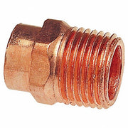 Nibco 604 1/2 Adapter Wrot Copper, Cup x MNPT, 1/2 in Copper Tube Size, For 5/8 in x 5/8 in Tube OD - KVM Tools Inc.KV1VLV5