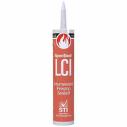 STI LCI300 Fire Barrier Sealant, Caulk, Up to 4 hour Fire Rating, Intumescent, Watertight, 10.1 oz, Red - KVM Tools Inc.KV3PA75
