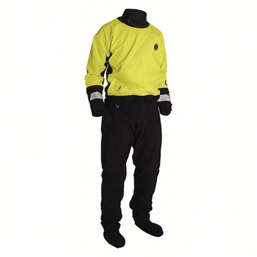 Mustang MSD576-251-XL-101 Water Rescue Dry Suit XL, 45 in to 48 in Fits Chest Size, Waterproof Zipper - KVM Tools Inc.KV21AA21