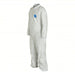 Dupont TY120SWH3X0025NF Collared Disposable Coveralls 3XL, Tyvek® 400, Open Ankle, White, Serged Seam, 25 PK - KVM Tools Inc.KV25RP67