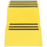 Vestil VST-2-Y 2 Steps, Polyethylene Step Stool, Load Capacity, Yellow - KVM Tools Inc.KV173C49