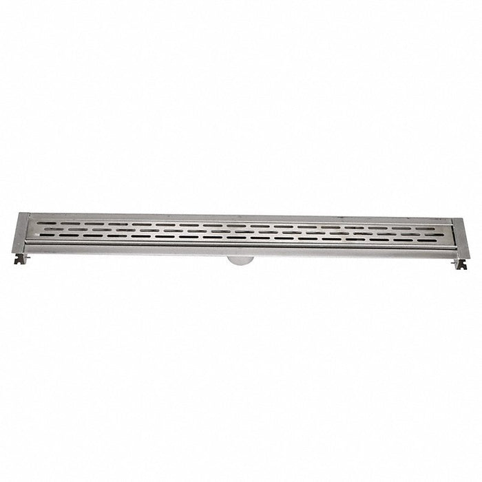 Zurn ZS880-36 Shower Drain, Linear, Stnlss Steel, 36in L - KVM Tools Inc.KV28CJ88