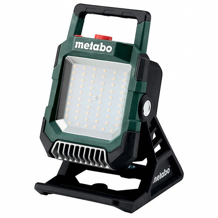 Metabo BSA 18 LED 4000 Cordless Job Site Light: 18V Lithium Ion, Bare Tool, 4,000 lm Max., 11 in Max. Ht - KVM Tools Inc.