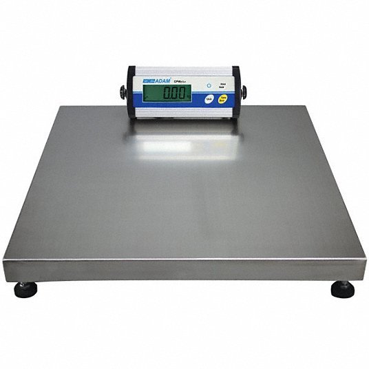 Adam CPWPLUS 150M Digital Platform Bench Scale with Remote Indicator 330 lb./150kg Capacity - KVM Tools Inc.