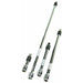 Pittsburgh Pro 67976 3/8 in. Drive Quick-Release Extension Bar Set, 4 Piece - KVM Tools Inc.KVHF67976