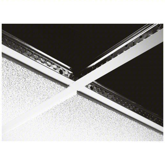 Armstrong XL8323RW Cross Tee, 24 in Overall Lg, 1 3/8 in Overall Ht, Galvanized Steel - KVM Tools Inc.KV6YLT2