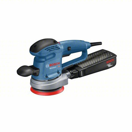 Bosch GEX33-5N Corded Sander 5 in Dia, Random Orbital, Hook and Loop, 3/16 in Orbit, Variable Speed, 3 A - KVM Tools Inc.KV802GA9